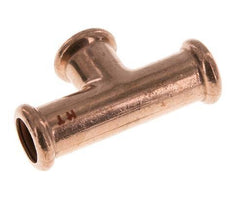 Tee Press Fitting - 15mm Female - Copper alloy
