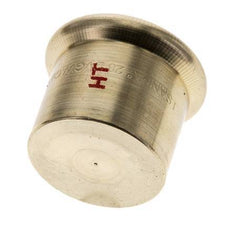 End Cap - 28mm Persmof - Koperlegering