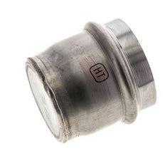 End Cap - 54mm Persmof - RVS