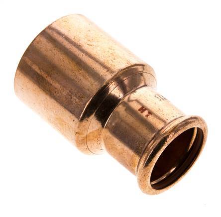 Perskoppeling - 35mm Persmof & 54mm Buiseinde - Koperlegering