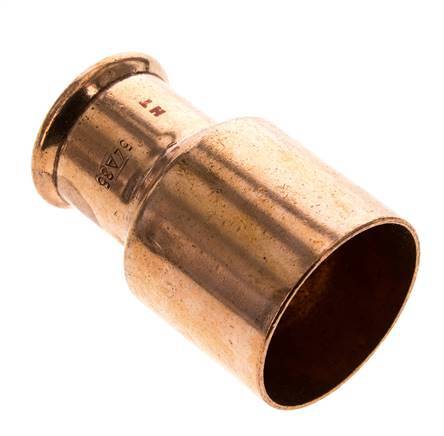 Perskoppeling - 35mm Persmof & 54mm Buiseinde - Koperlegering