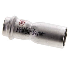 Perskoppeling - 22mm Persmof & 28mm Buiseinde - RVS