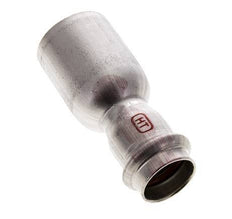 Perskoppeling - 22mm Persmof & 35mm Buiseinde - RVS