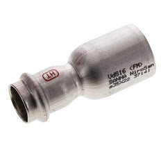 Perskoppeling - 22mm Persmof & 35mm Buiseinde - RVS