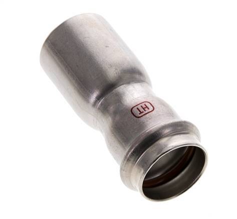 Perskoppeling - 28mm Persmof & 35mm Buiseinde - RVS