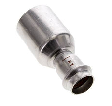 Perskoppeling - 22mm Persmof & 42mm Buiseinde - RVS