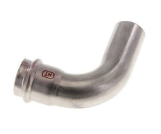 90 graden L-Perskoppeling - 28mm Persmof & 28mm Buiseinde - RVS