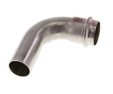 90 graden L-Perskoppeling - 28mm Persmof & 28mm Buiseinde - RVS