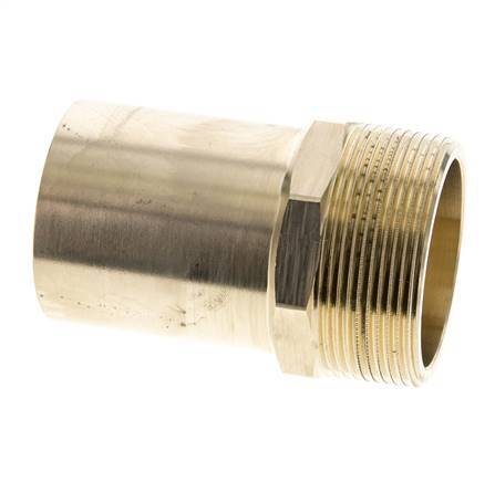 Perskoppeling - 54mm Buiseinde & R 2'' Buiseinde - Koperlegering