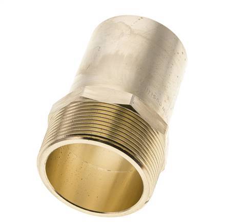 Perskoppeling - 54mm Buiseinde & R 2'' Buiseinde - Koperlegering