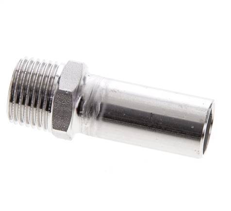 Press Fitting - 18mm Male & R 1/2'' Male - Stainless Steel