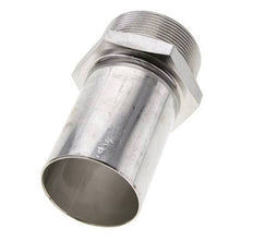 Perskoppeling - 54mm Buiseinde & R 2'' Buiseinde - RVS