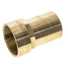 Perskoppeling - 54mm Buiseinde & Rp 2'' Persmof - Koperlegering