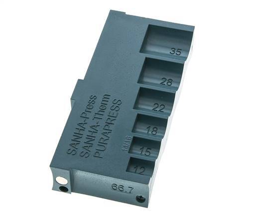 Sjabloon voor 12 - 54 mm Koperen Buizen