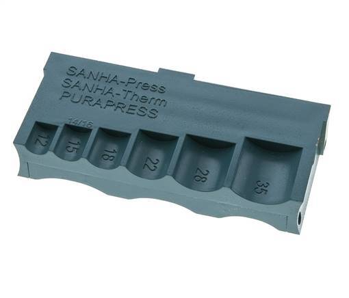 Sjabloon voor 12 - 54 mm Koperen Buizen