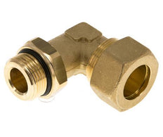 22mm & G3/4'' Brass Elbow Compression Fitting with Male Threads 54 bar NBR Adjustable DIN EN 1254-2