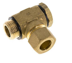 14mm & G1/2'' Brass Swivel Joint Compression Fitting with Male Threads 89 bar Polyamide DIN EN 1254-2