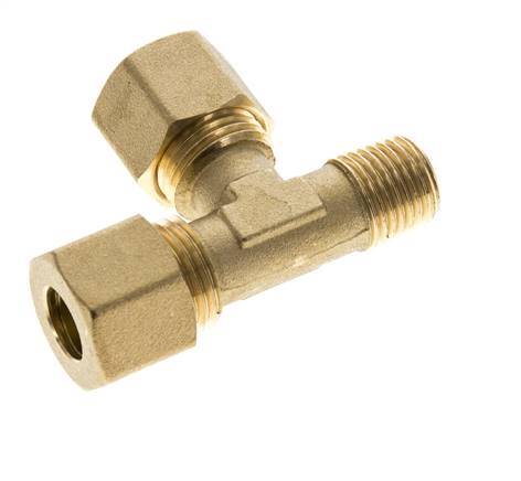 10mm & R1/4'' Brass L-vorm Knelfitting Buitendraad 95bar DIN EN 1254-2