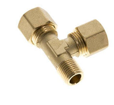 10mm & R1/4'' Brass L-vorm Knelfitting Buitendraad 95bar DIN EN 1254-2