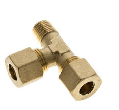 10mm & R1/4'' Brass L-vorm Knelfitting Buitendraad 95bar DIN EN 1254-2
