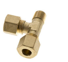 10mm & R1/4'' Brass L-vorm Knelfitting Buitendraad 95bar DIN EN 1254-2