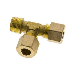 10mm & R3/8'' Brass L-vorm Knelfitting Buitendraad 95bar DIN EN 1254-2