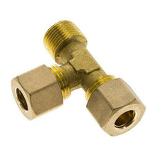 10mm & R3/8'' Brass L-vorm Knelfitting Buitendraad 95bar DIN EN 1254-2