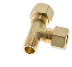 12mm & R3/8'' Brass L-vorm Knelfitting Buitendraad 75bar DIN EN 1254-2