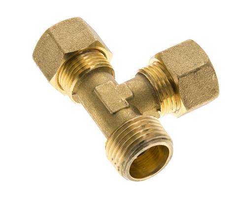 12mm & R1/2'' Brass L-vorm Knelfitting Buitendraad 75bar DIN EN 1254-2