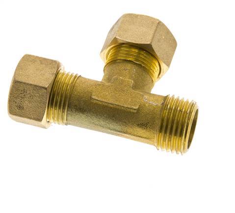 14mm & R1/2'' Brass L-vorm Knelfitting Buitendraad 89bar DIN EN 1254-2