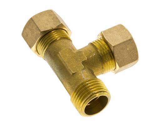 14mm & R1/2'' Brass L-vorm Knelfitting Buitendraad 89bar DIN EN 1254-2