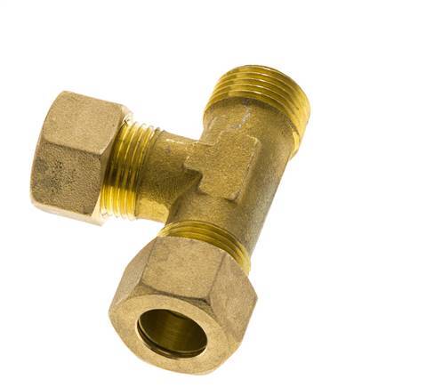 14mm & R1/2'' Brass L-vorm Knelfitting Buitendraad 89bar DIN EN 1254-2