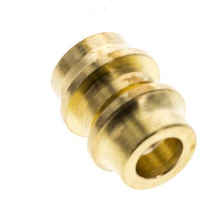 6mm Brass Straight Compression Fitting DN 8135 bar DIN EN 1254-2 [2 Pieces]