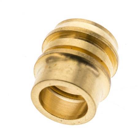 10mm Brass Rechte Knelfitting DN 1275bar DIN EN 1254-2