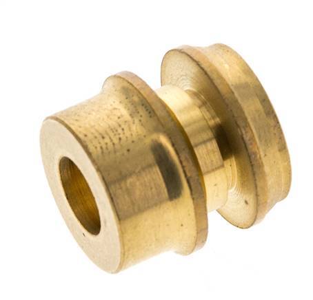 8mm Brass Rechte Knelfitting DN 1489bar DIN EN 1254-2