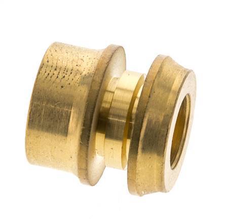 8mm Brass Rechte Knelfitting DN 1489bar DIN EN 1254-2