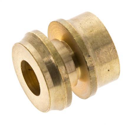 8mm Brass Rechte Knelfitting DN 1676bar DIN EN 1254-2