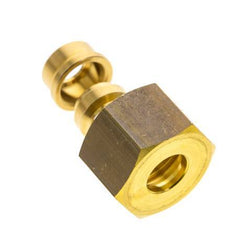 12mm Brass Rechte Knelfitting DN 1676bar DIN EN 1254-2