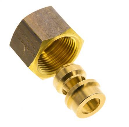 12mm Brass Rechte Knelfitting DN 1676bar DIN EN 1254-2