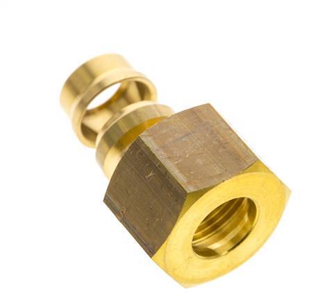 14mm Brass Rechte Knelfitting DN 1676bar DIN EN 1254-2