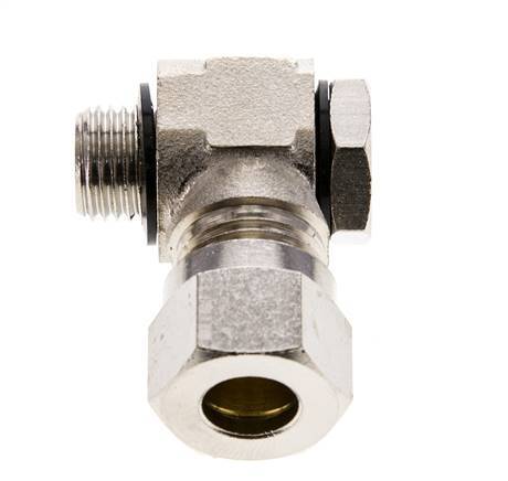 10L & G1/4'' Vernikkeld Messing Swivel Joint Snijringkoppeling Buitendraad 115bar Draaibaar ISO 8434-1