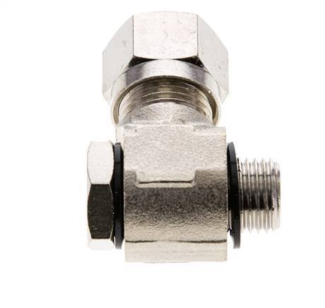 10L & G1/4'' Vernikkeld Messing Swivel Joint Snijringkoppeling Buitendraad 115bar Draaibaar ISO 8434-1