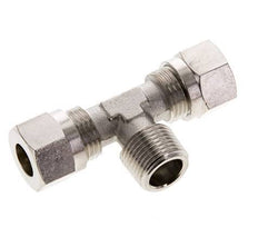 10L & R3/8'' Vernikkeld Brass T-stuk Snijringkoppeling Buitendraad 115bar ISO 8434-1