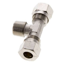 10L & R3/8'' Vernikkeld Brass T-stuk Snijringkoppeling Buitendraad 115bar ISO 8434-1
