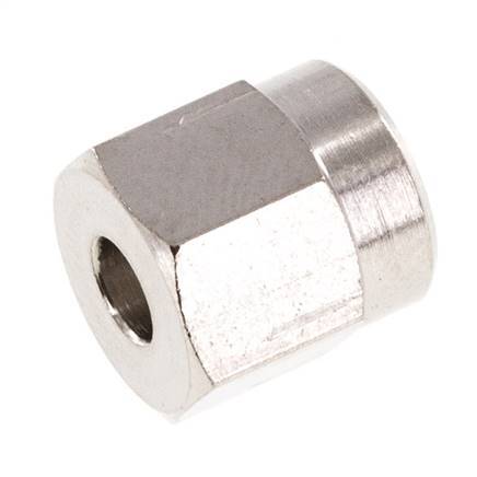 4LL (M8x1) Brass Union Nut [10 Pieces]