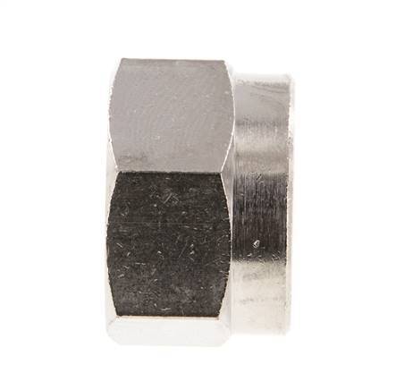 12 (M18x1.5) Brass Union Nut [5 Pieces]