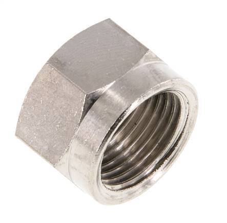 12 (M18x1.5) Brass Union Nut [5 Pieces]