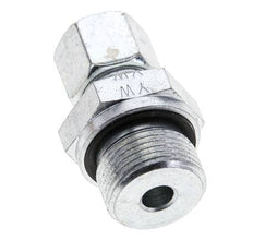 10L & M22x1.5 Zink plated Steel Straight Cutting Fitting with Male Threads 315 bar NBR ISO 8434-1