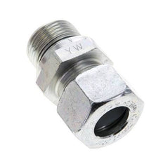 15L & M22x1.5 Zink plated Steel Straight Cutting Fitting with Male Threads 315 bar NBR ISO 8434-1
