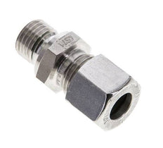 10L & M14x1.5 Stainless Steel Straight Cutting Fitting with Male Threads 315 bar FKM ISO 8434-1